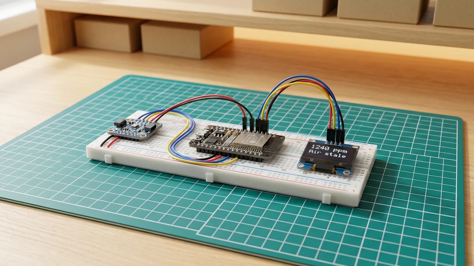 How to Build a CO2 Room Monitor with ESP32