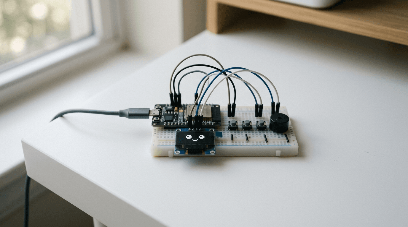 How to Build a ClawdBot Tamagotchi with ESP32