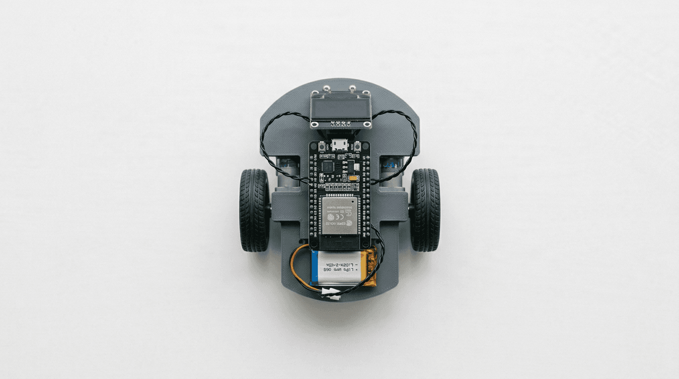 How to Build a Self-Balancing Rover with ESP32