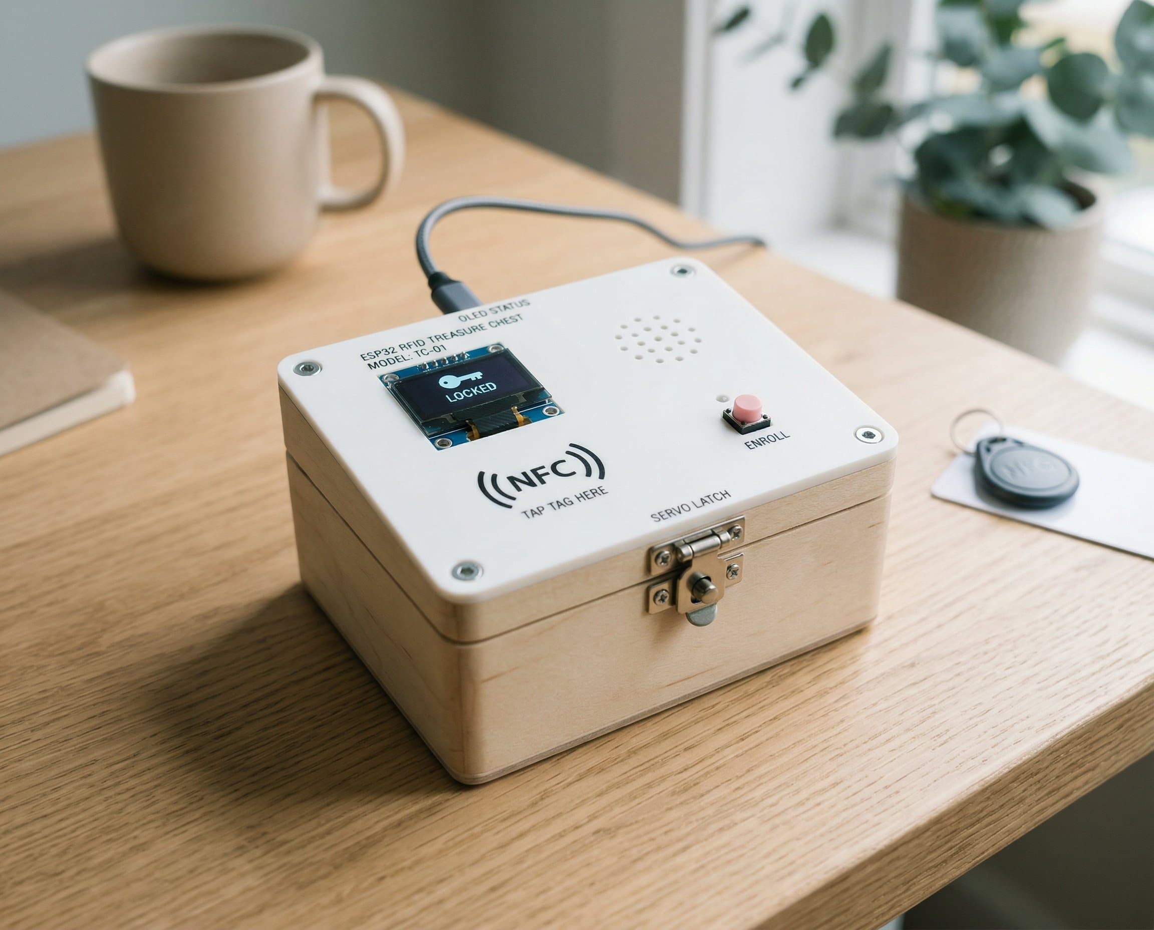 How to Build an RFID Treasure Chest with ESP32